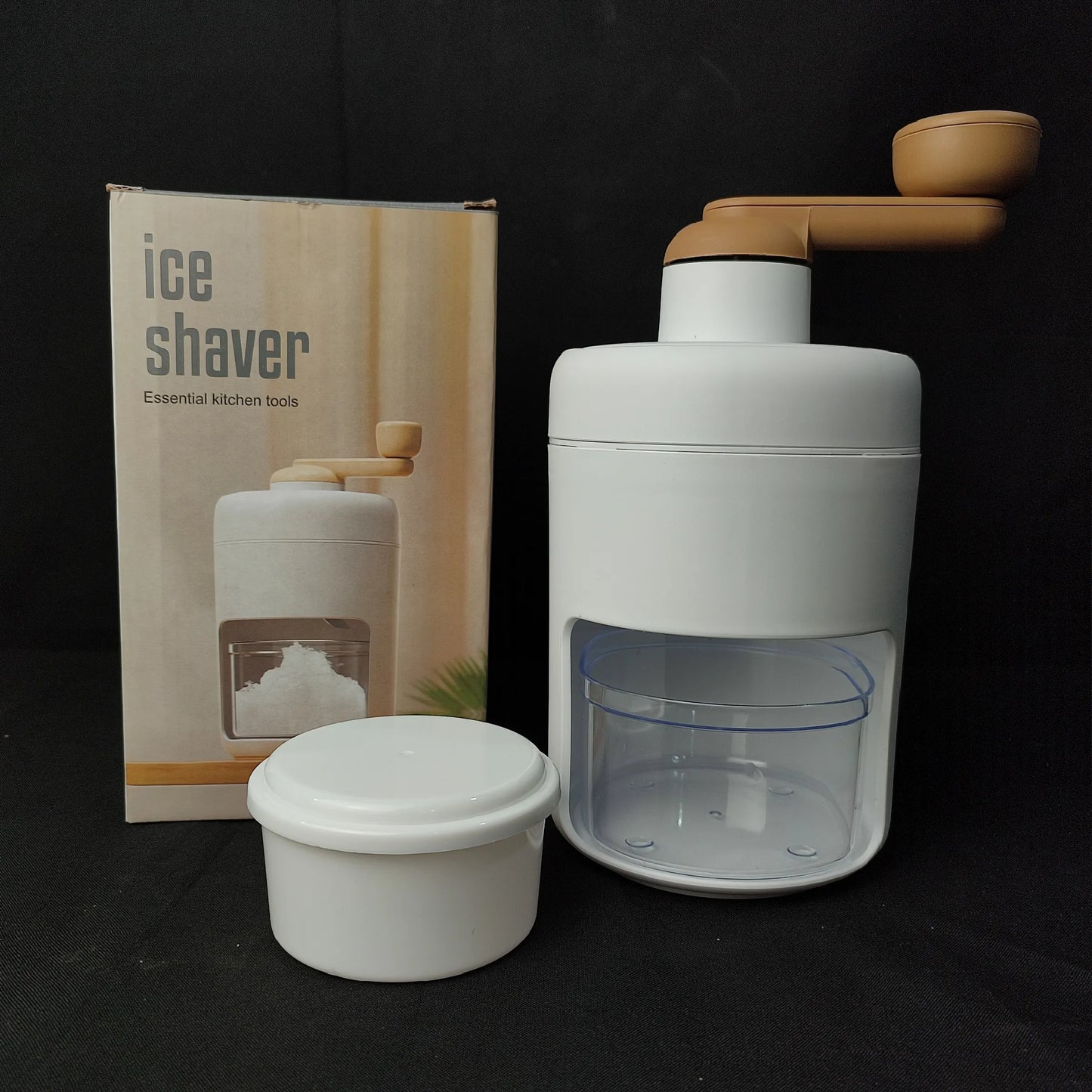 Household Manual Ice Shaver Handheld Ice Breaker Crusher