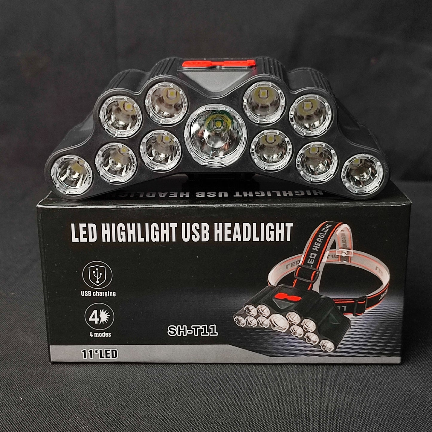 SH-T11 Headlight Four Levels 11-Core Headlamp