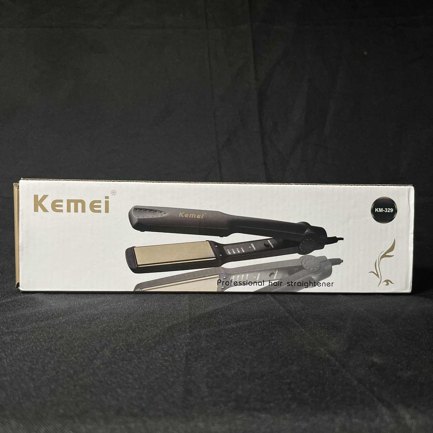 [A1-152] Kemei Professional Hair Straightener KM-329