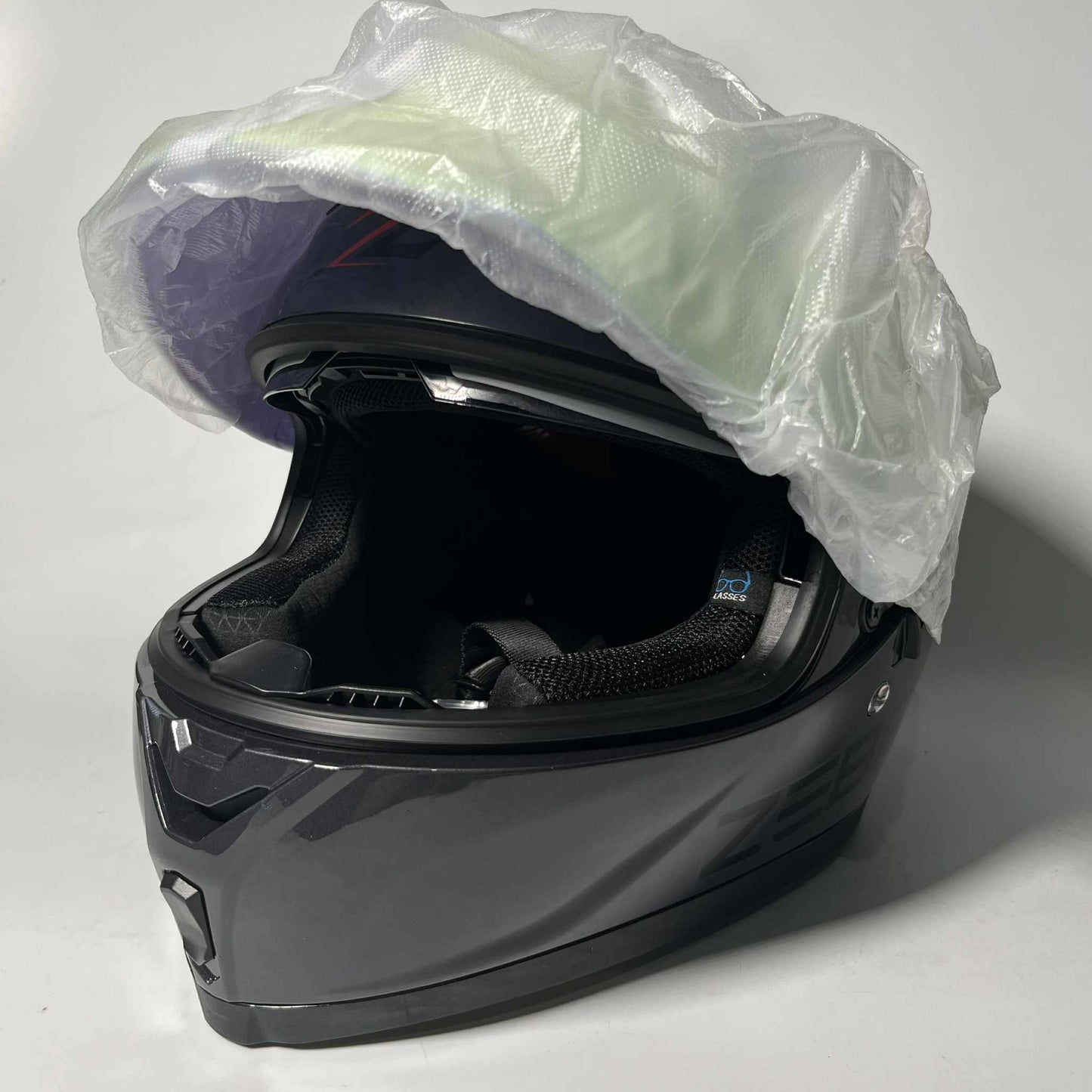 Zebra Dual Visor Full Face Helmet 2024 Alistair (Grey)
