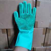 (TAGAHUGAS) Multifunction Silicone Dishwashing Gloves