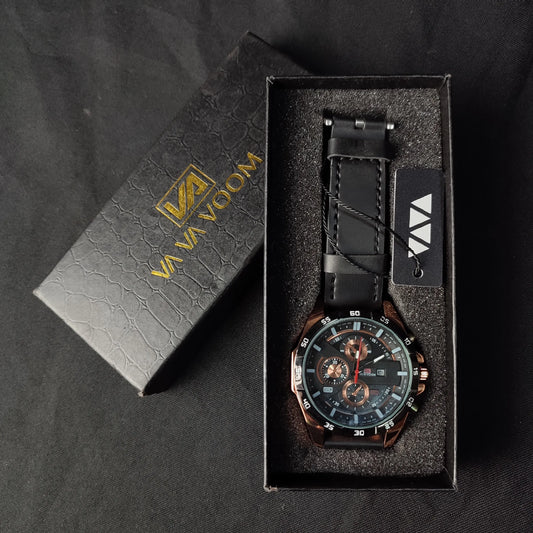 (CGEE1)Vava VOOM Men's Watches 100% Original Chronograf Watches Men Quartz A