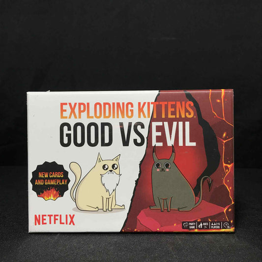 Exploding Kittens Good vs Evil Netflix Card Game