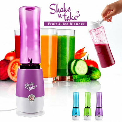 Shake N Take 3 Beauty & Colorful Fruit Juice Blender 16oz