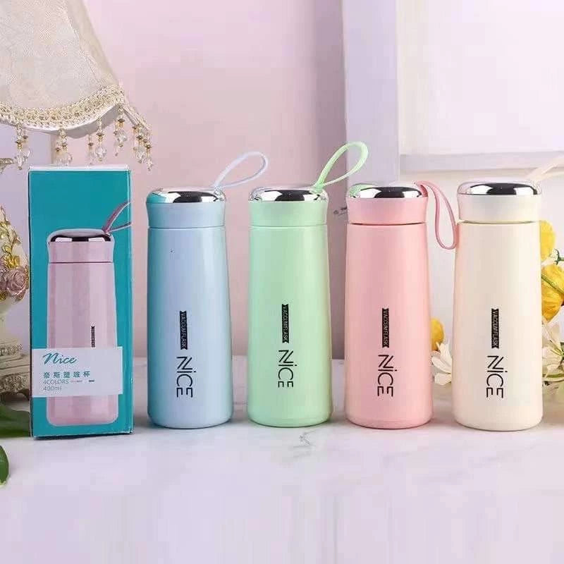 Nice Vacuum Flask Plastic Glass Tumbler 400ml