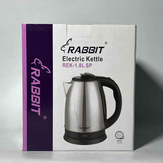 Rabbit Electric Kettle 1.8 liters Stainless body REK 1.8L SP