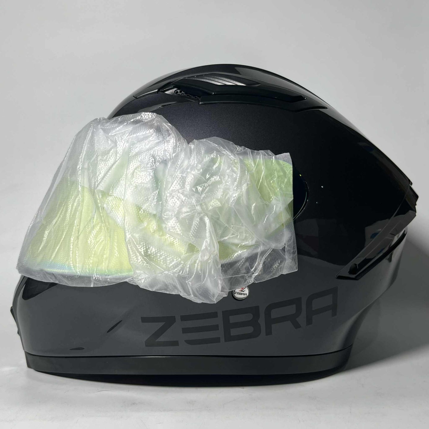 Zebra Dual Visor Full Face Helmet 2024 Alistair (Grey)