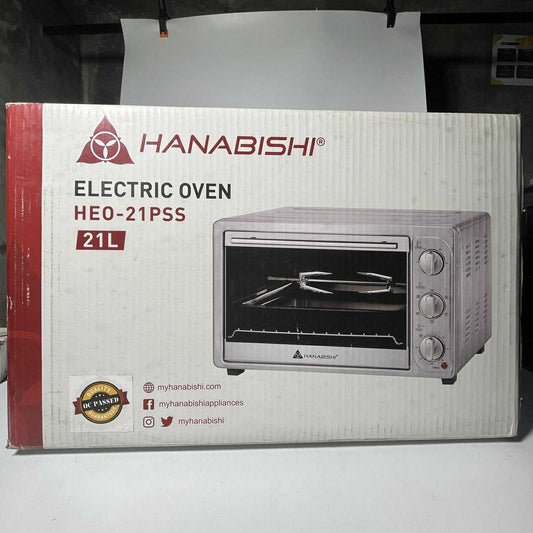 Hanabishi Electric Oven 21L HEO-21PSS
