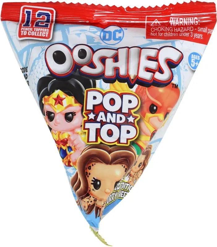 DC Ooshies Pop and Top Collectibles Pencil Topper