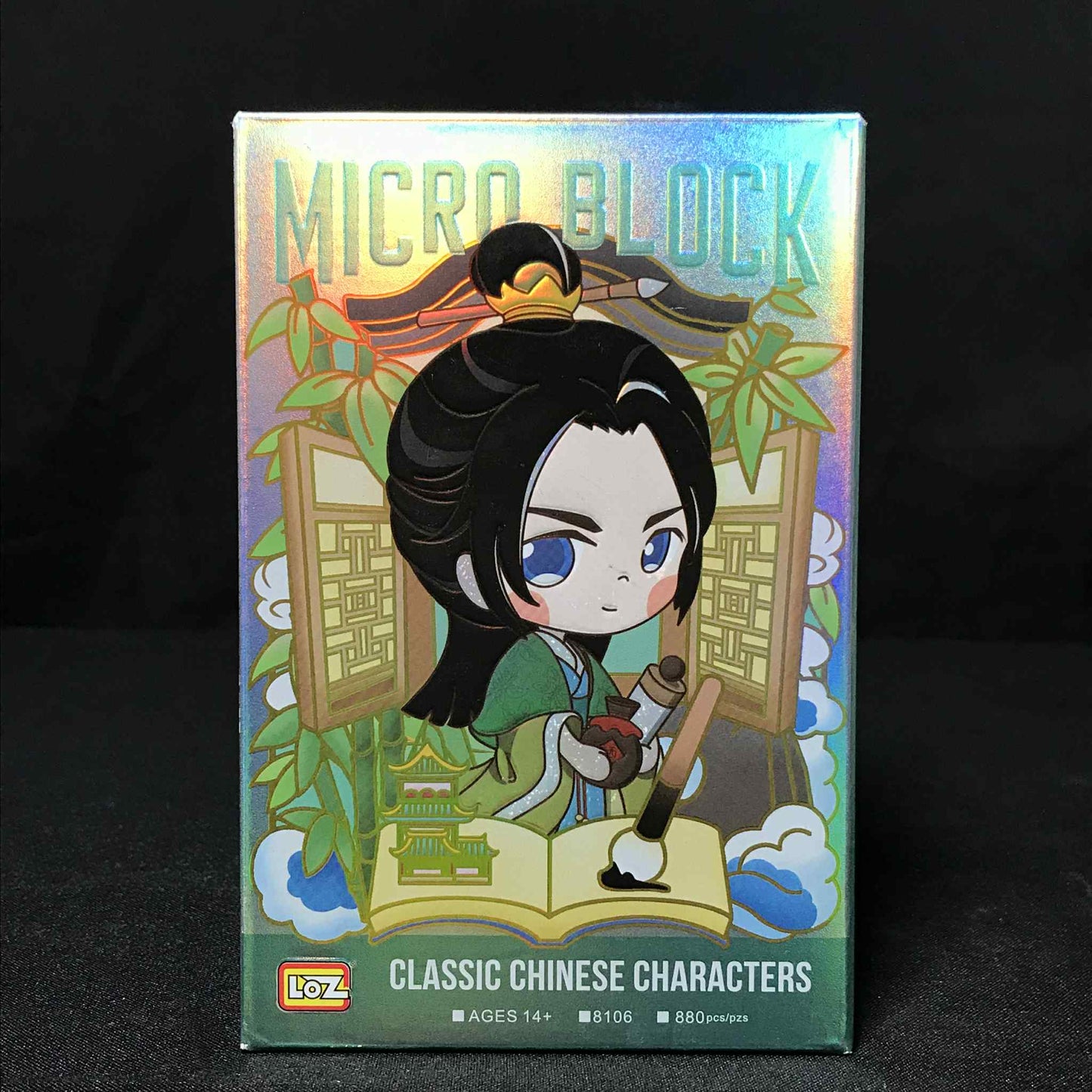 LOZ Micro Blocks Classic Chinese Character (No.8106 Wen Zheng Ming)