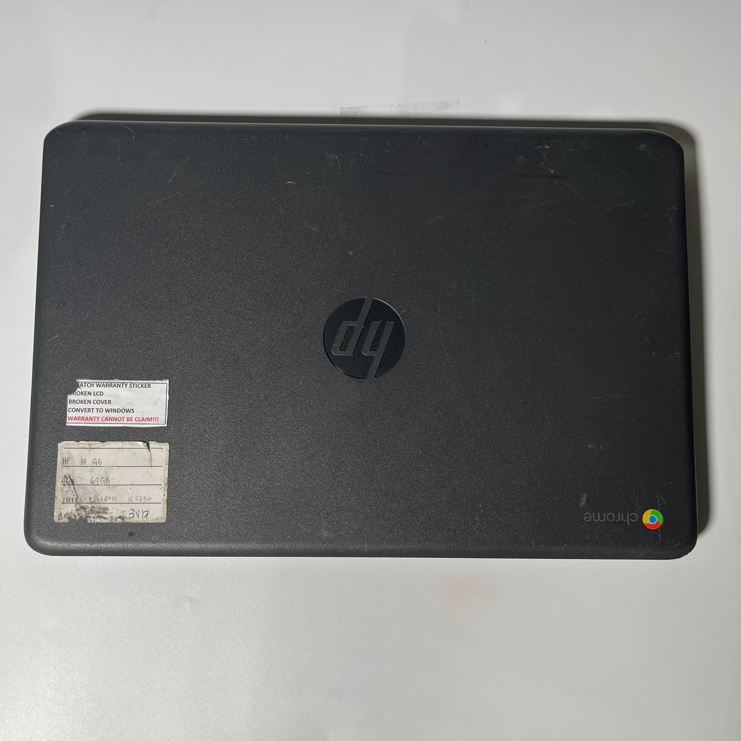 4/16 Pre-loved Chromebook 14-inch HP G5 Regular Laptop with Charger and Playstore - GRADE A