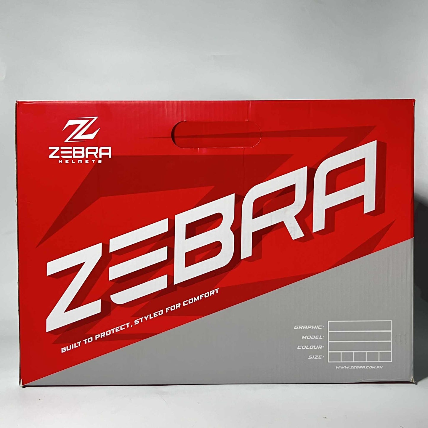 Zebra Dual Visor Full Face Helmet 2024 Alistair (Blue)