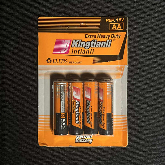 [A2-176] Kingtianli Carbon Battery - Size: AA (4pcs)