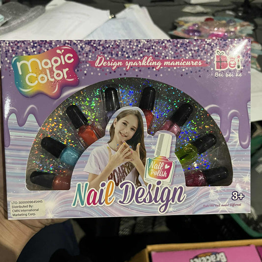 Bei bei ke Magic Color Design Sparkling Manicures Nail Design (2ml x 8pcs) - No. K1C156
