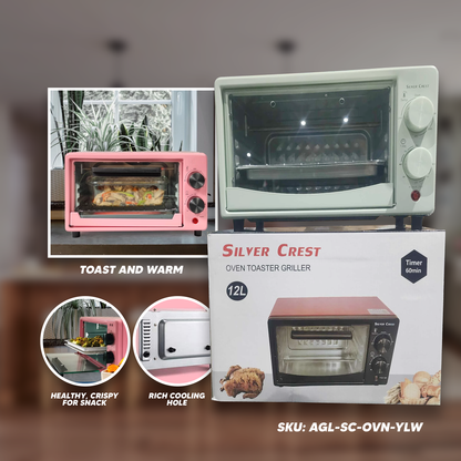 Silver Crest Oven Toaster Griller 12L