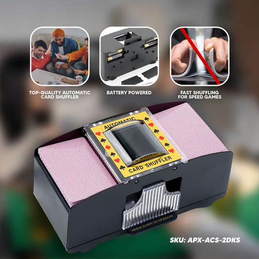 Automatic 2 Decks Card Shuffler