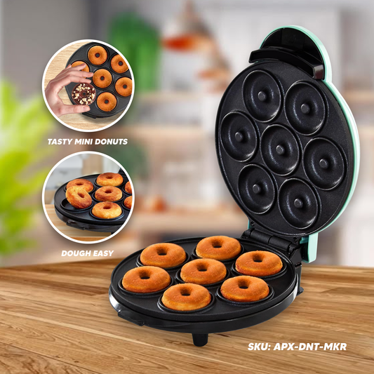 7 Holes Donut Maker WQ-HS605 1200W -Black