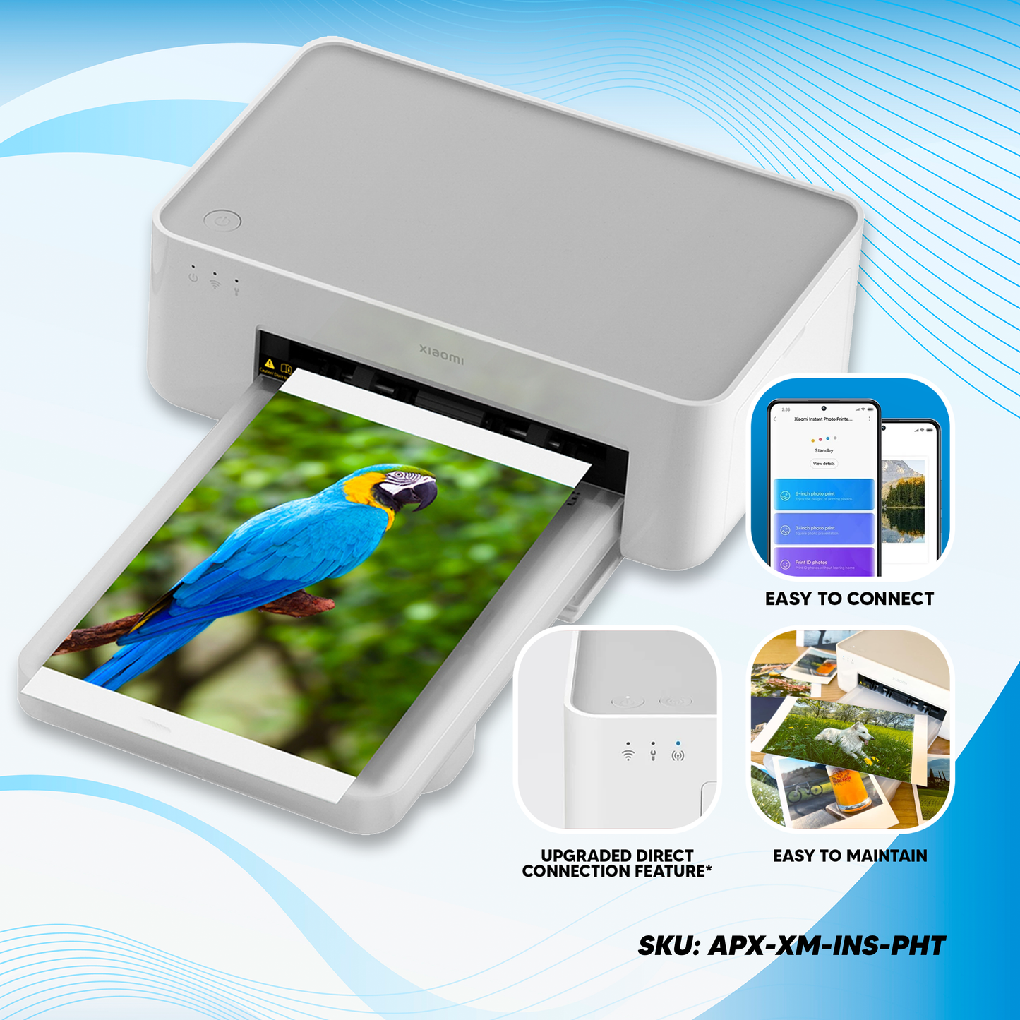 Xiaomi Instant Photo Printer 1S Set ZPDYJ03HT