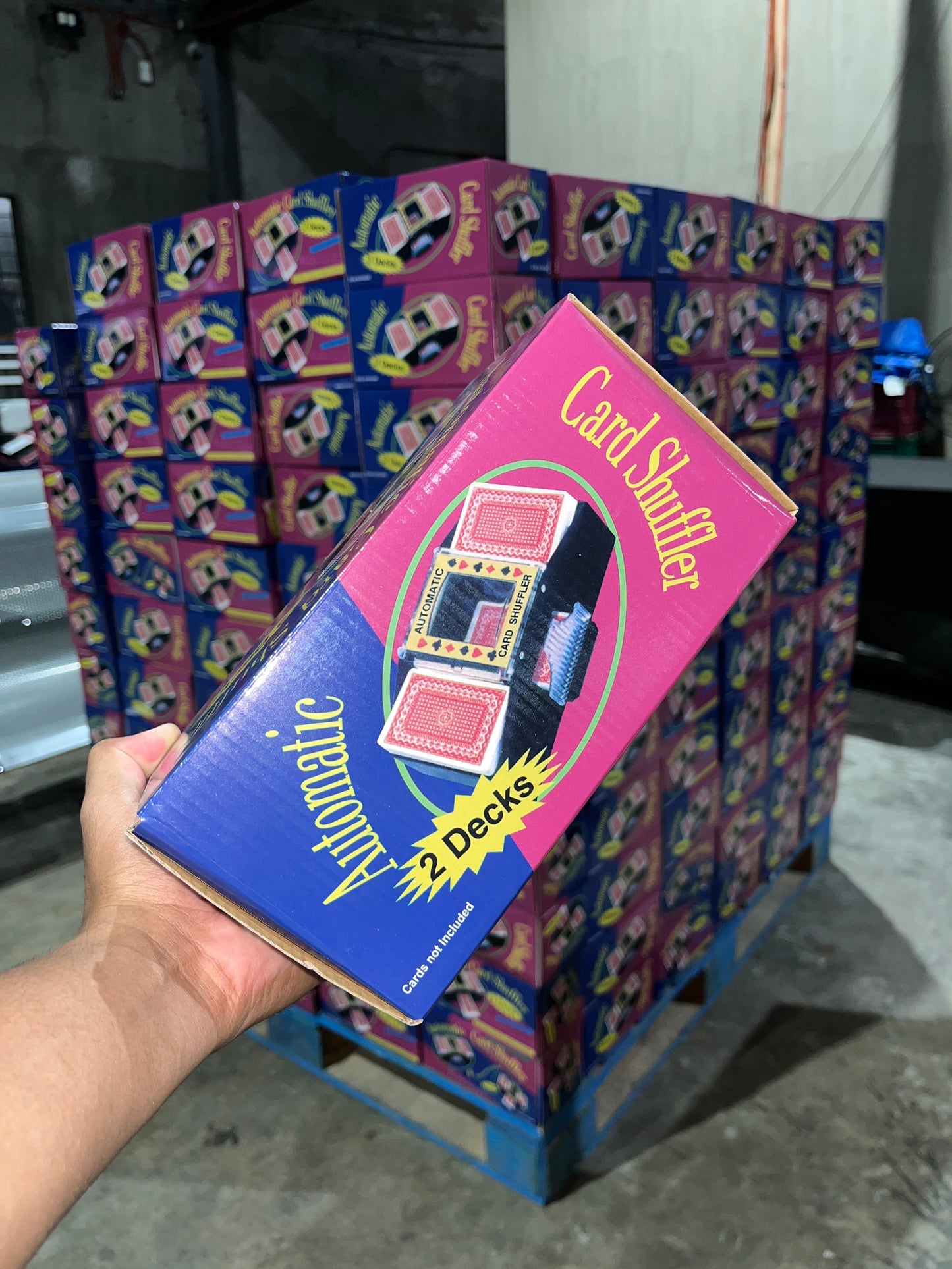 Automatic 2 Decks Card Shuffler