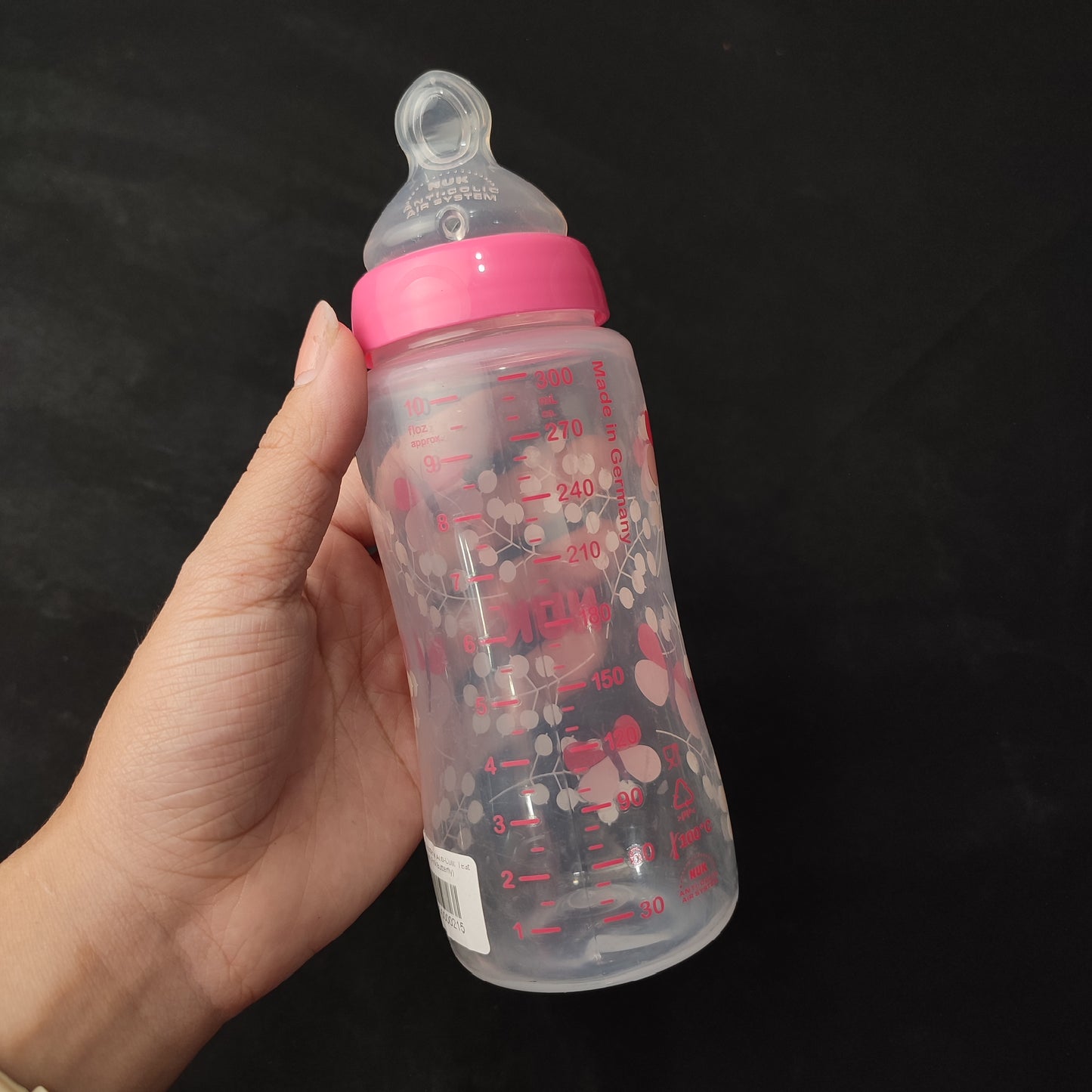 NUK Baby Bottle w/ Anti-Colic Teat - 300ml