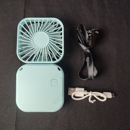 Holding Fan Mini Portable Hanging Neck Wind Fan