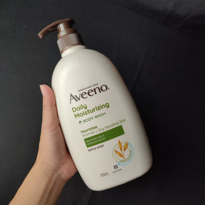 Aveeno Daily Moiturizing Body Wash Nourishes (Gentle Scent) 1 Liter