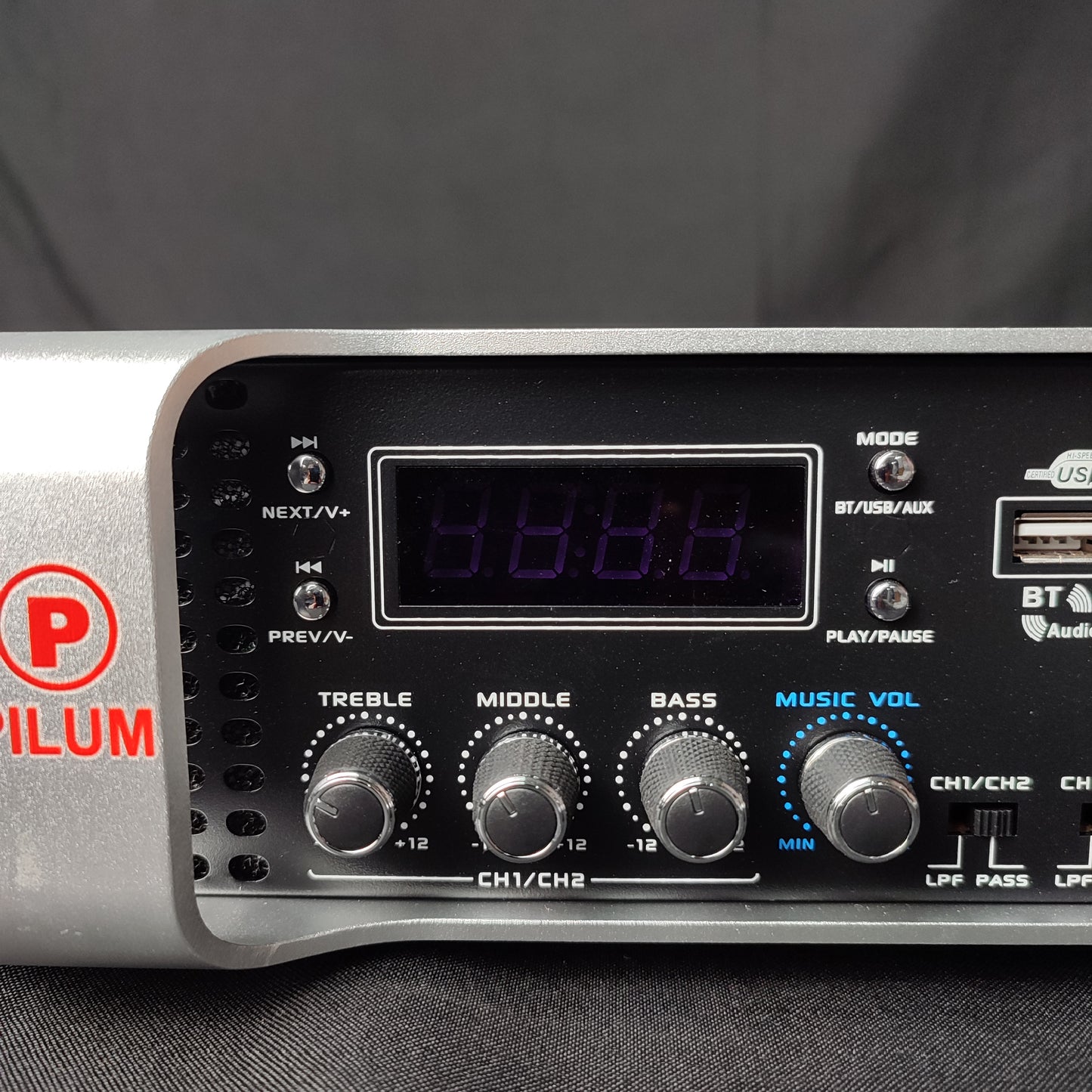 Pilum P-4Max 4ch Professional Digital Amplifier 5000W