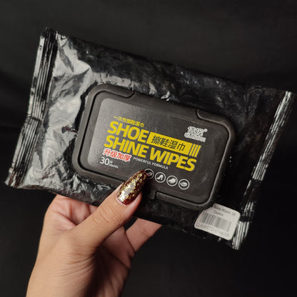 Shoe Shine Wipes (30 Counts)