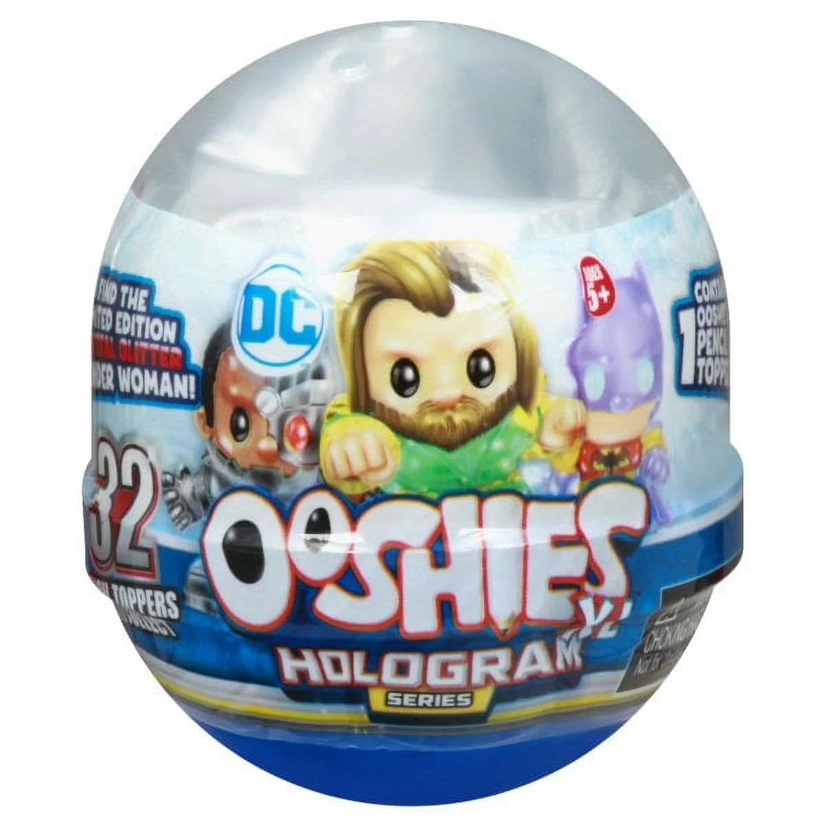 DC Ooshies XL Hologram Series Collectible Pencil Topper