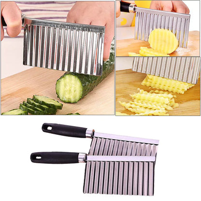 Multifunctional Potato Knife Wave Shredder