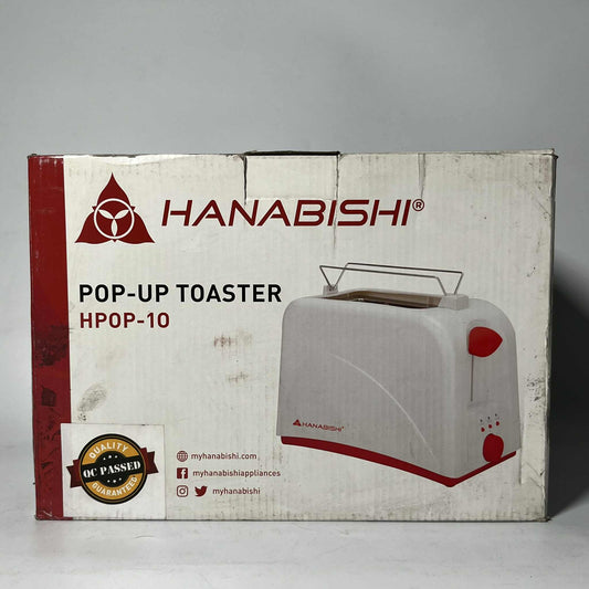 Hanabishi 2-Slice Pop-up Toaster HPOP-10