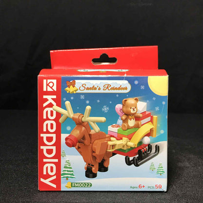Keeppley Christmas Character Building Block (FM0022 Santa's Reindeer)