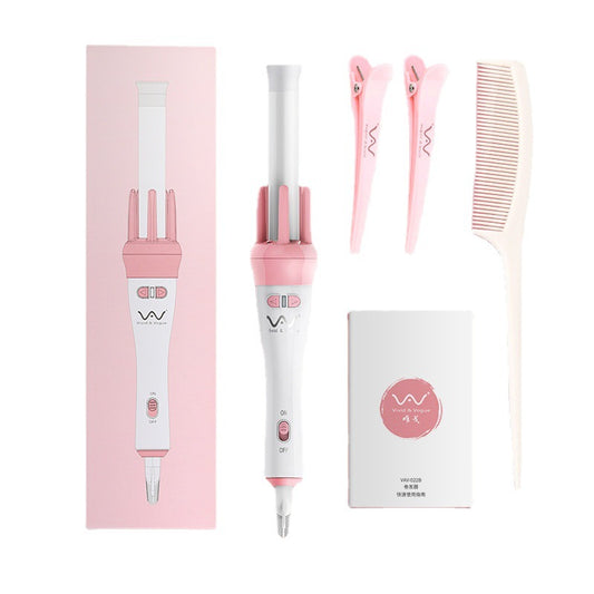 [A1-913] Vivido & Vogua Pink Hair Curler Iron 45W MH-022B