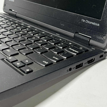 Pre-loved Lenovo Thinkpad 11E Chromebook Laptop with Charger - CLASS B