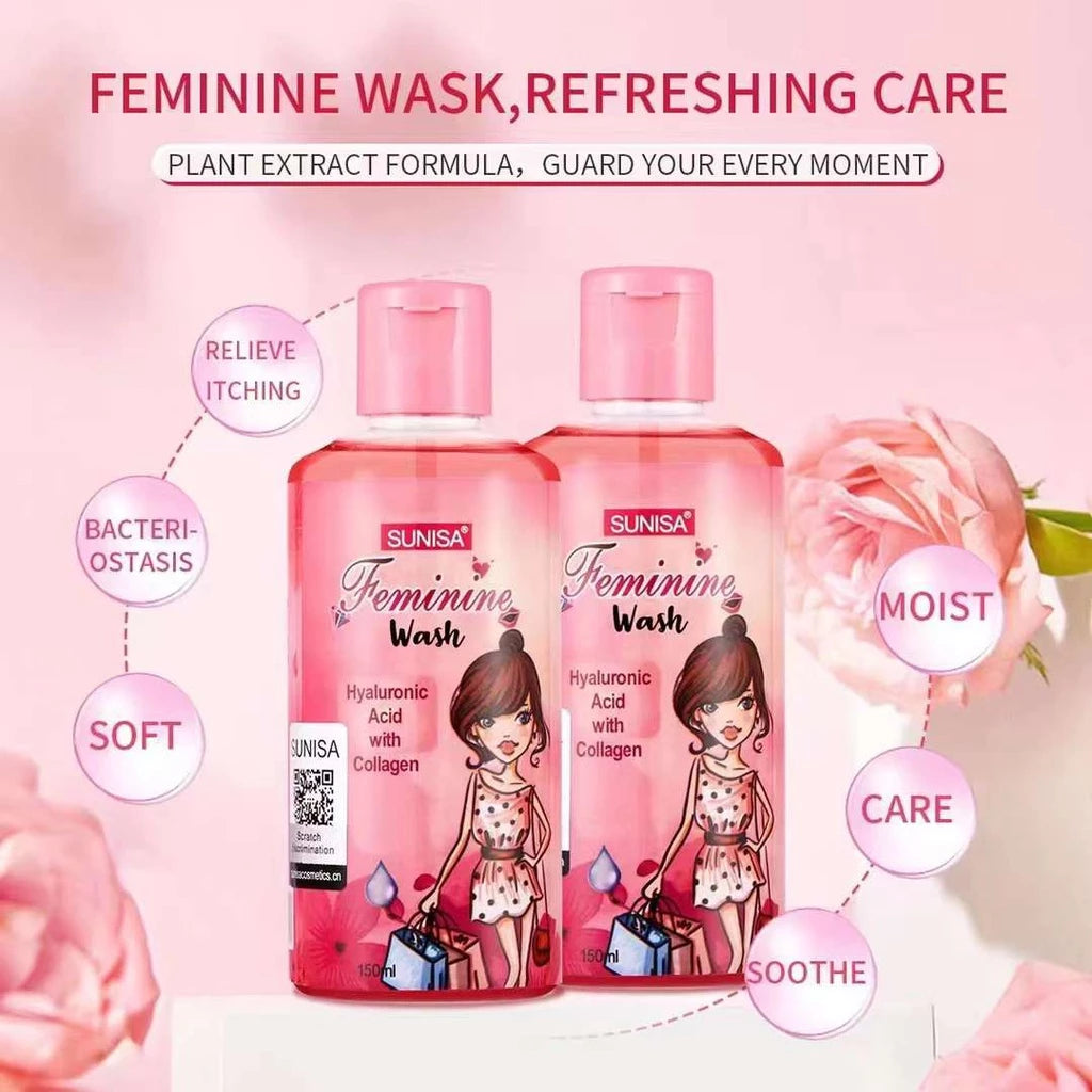 Sunisa Feminine Wash Hyluronic Acid with Collagen 150ml