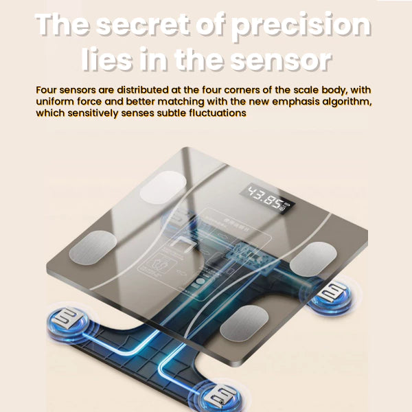 [A1-520] Healthy Weight Scale Smart Digital Scale LCD Display (Battery Operated) - 180kg