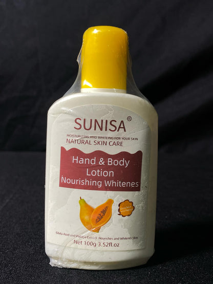 Sunisa Hand & Body Lotion Natural Skin Care 100g