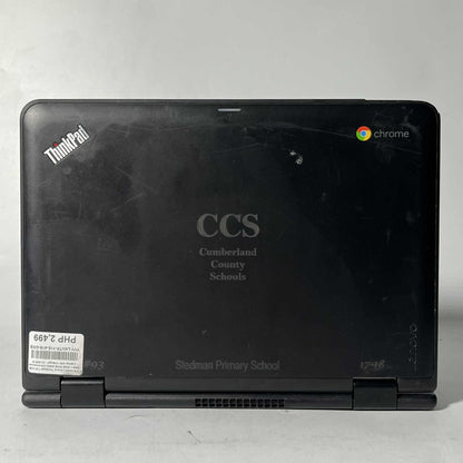 Pre-loved Lenovo Thinkpad 11E Chromebook Laptop with Charger - CLASS B