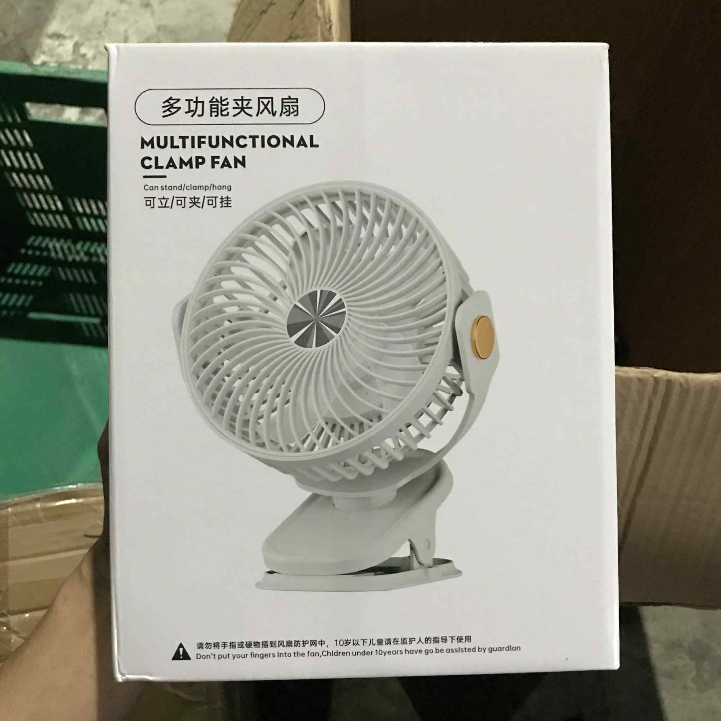 [A1-1419] Chuanglidi Desktop Multifunctional Clamp Fan FS-24