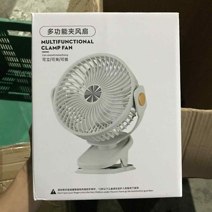 [A1-1419] Chuanglidi Desktop Multifunctional Clamp Fan FS-24