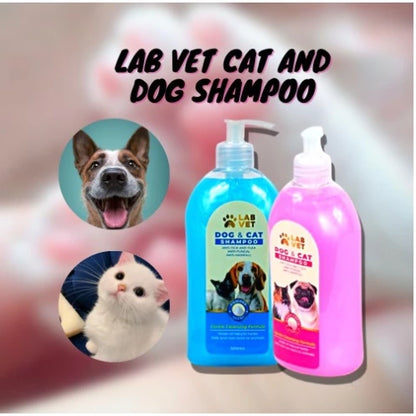 Lab Vet Dog & Cat Shampoo 500ml - Powder Scent
