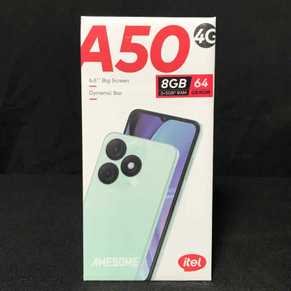 Itel A50 8gb/64gb 4G Network T603 Octa-core 5000mAh