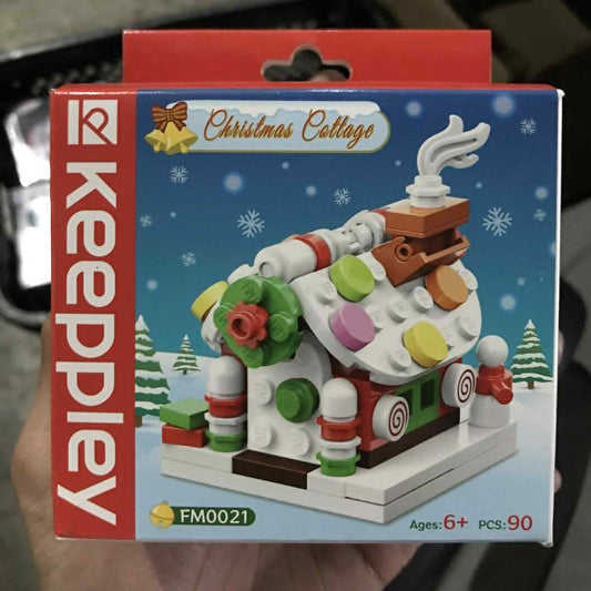 Keeppley Christmas Character Building Block (FM0021 Christmas Cottage)