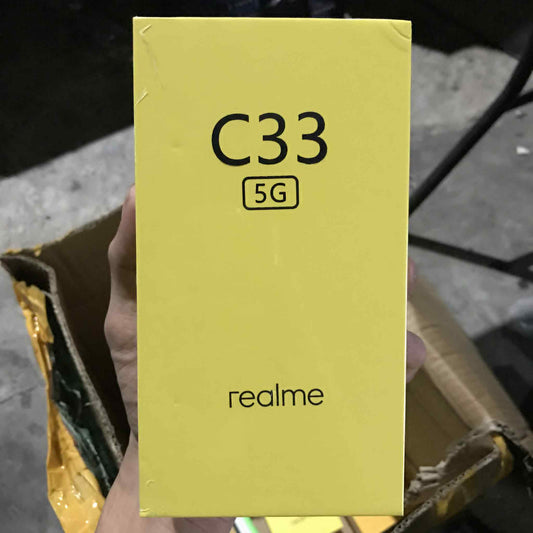 Realme C33 8gb/256gb Mobile Phone Unisoc T612 5000mAh