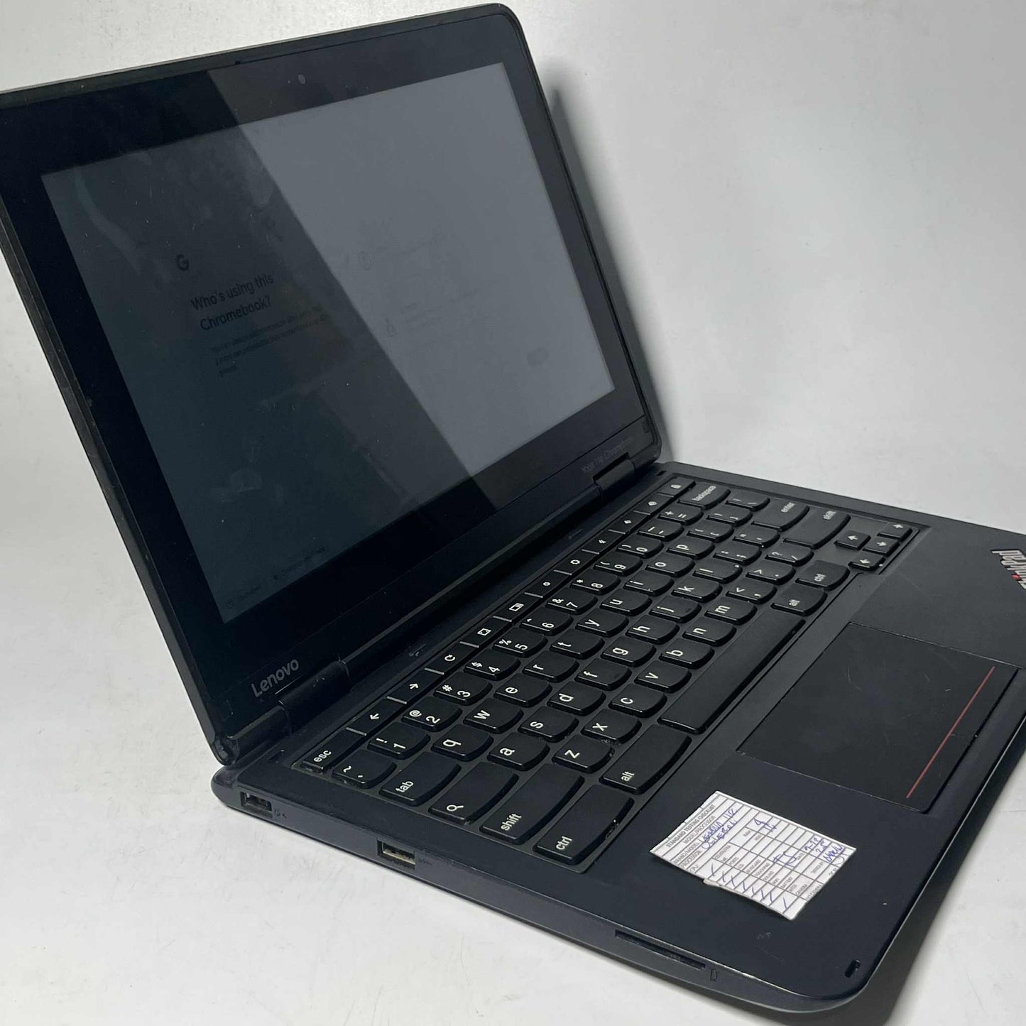 Pre-loved Lenovo Thinkpad Yoga 11E Flippable Touchscreen Chromebook Laptop - CLASS B
