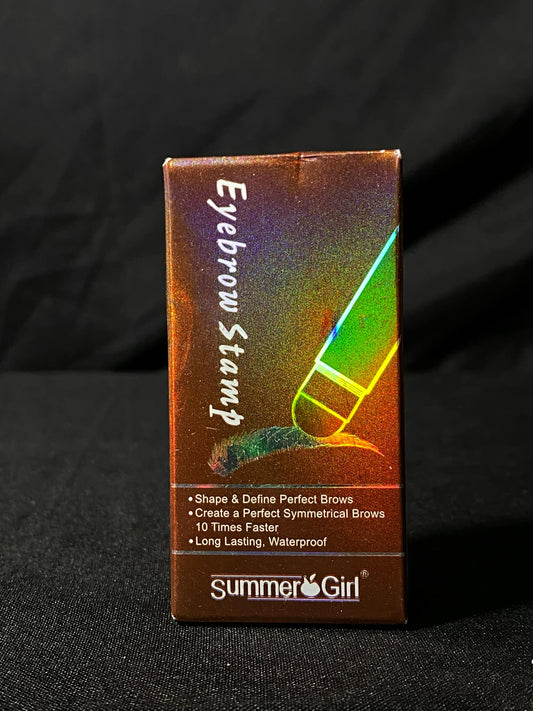 Summer Girl Eyebrow Stamp Eyebrow Styling Kit (Light Brown)