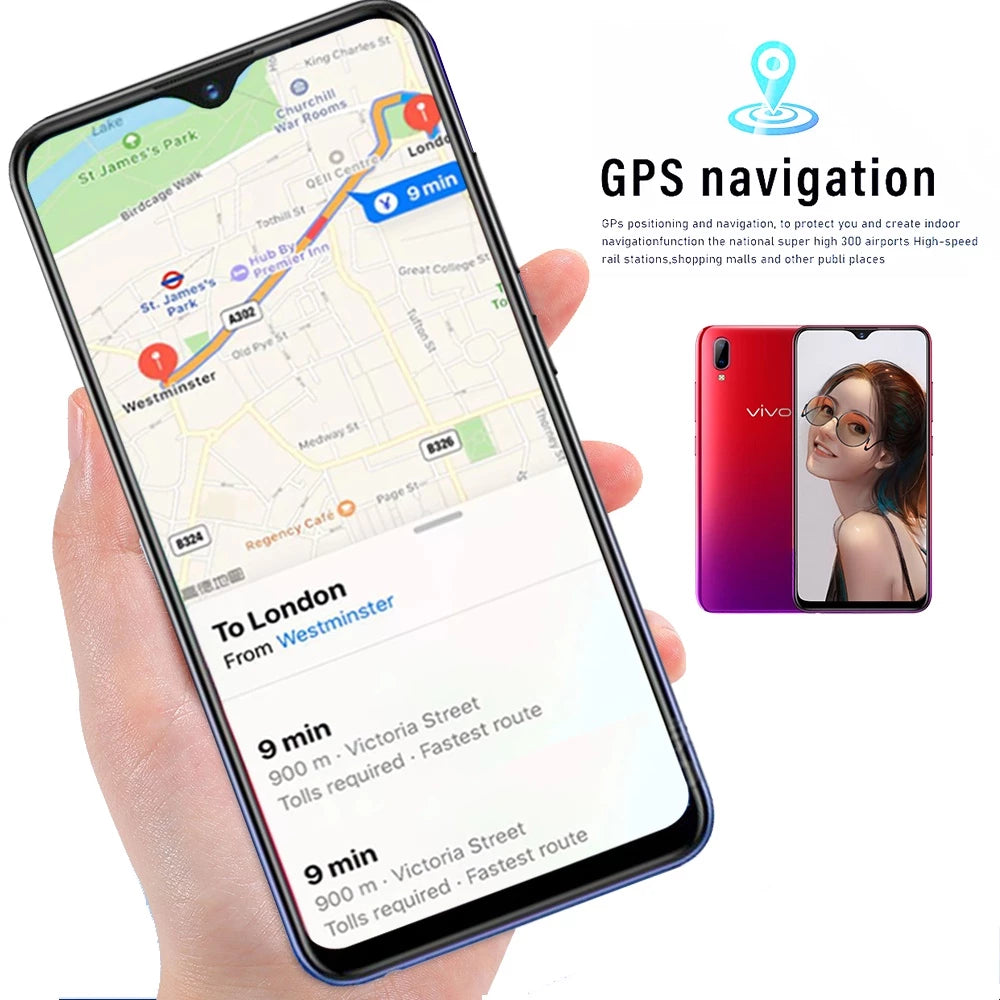 Vivo Y93 8gb/256gb Mobile Phone 4G Network