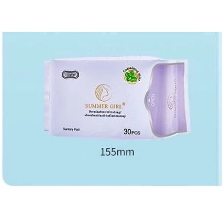 Summer Girl Anti-inflammatory Sanitary Pad 155mm (30pcs)