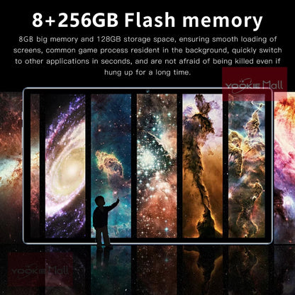 Yookie Spark Tab Android 13 10.1" Screen Display 6000mAh 8gb/256gb