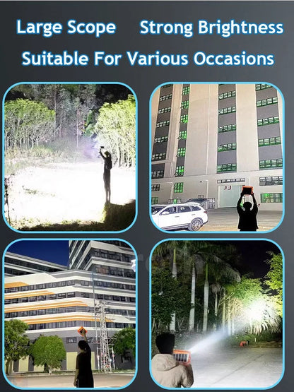 [A1-1264] 1000w Portable Solar Led Light Private Street Lamp without Electricity 12000mAh